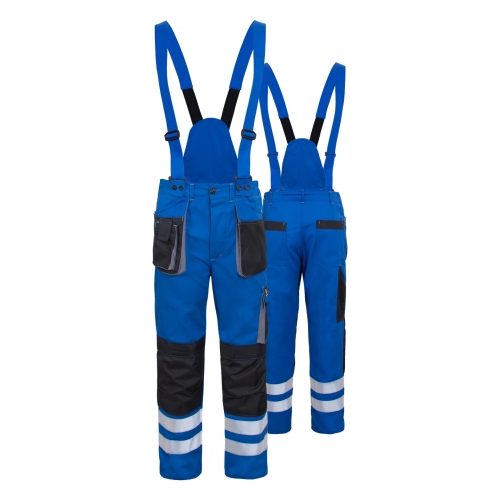 SPODNIE OGRODNICZKI ROBOCZE PROMAN DUAL COTTON 250 NIEBIESKIE